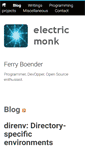 Mobile Screenshot of electricmonk.nl